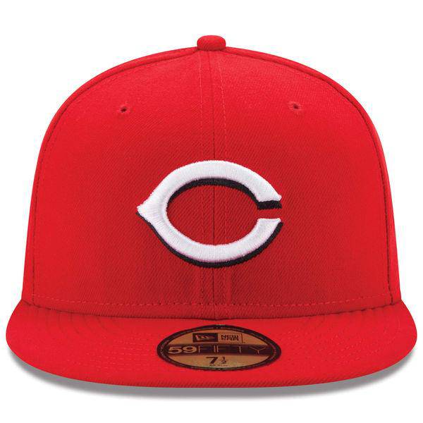 Men's Cincinnati Reds New Era Red Home Authentic Collection On-Field 59FIFTY Fitted Hat