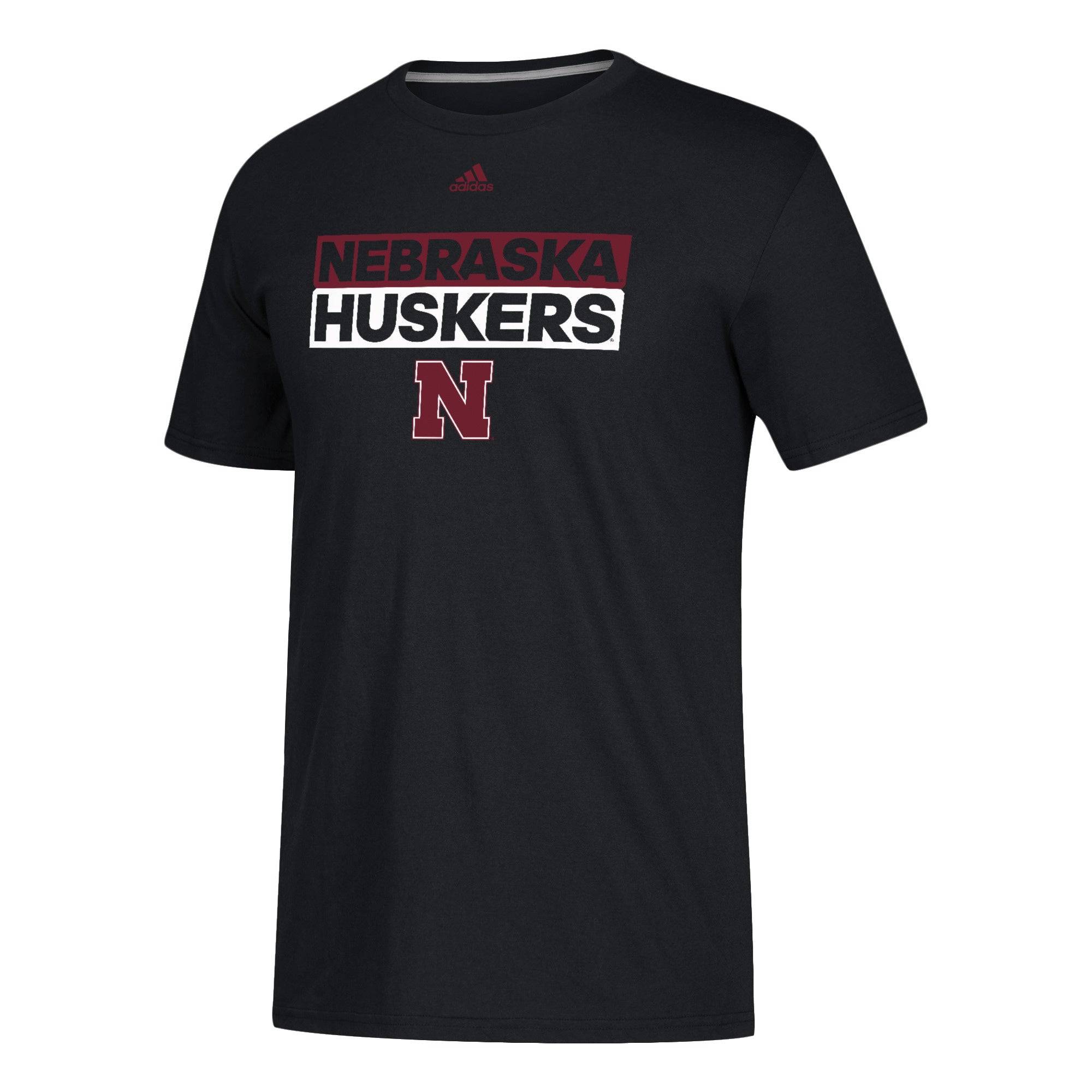 Mens Nebraska Cornhuskers Go To Adi Box Tee