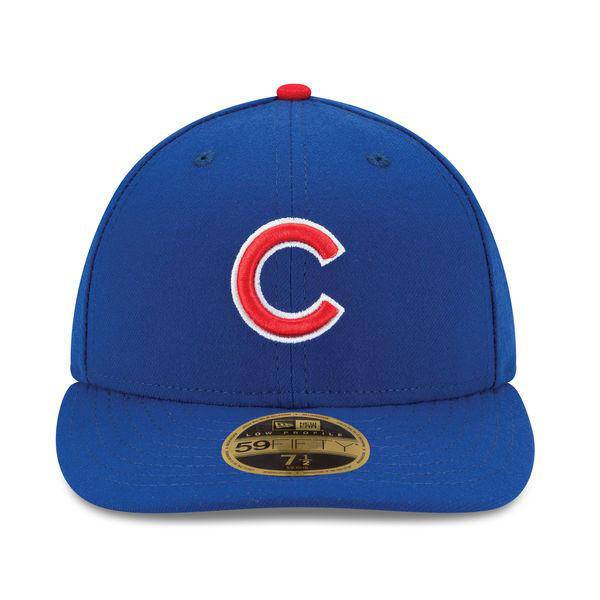 Chicago Cubs Authentic Collection On-Field 59FIFTY Low Profile Game Cap with 2016 World Series Patch Size 8