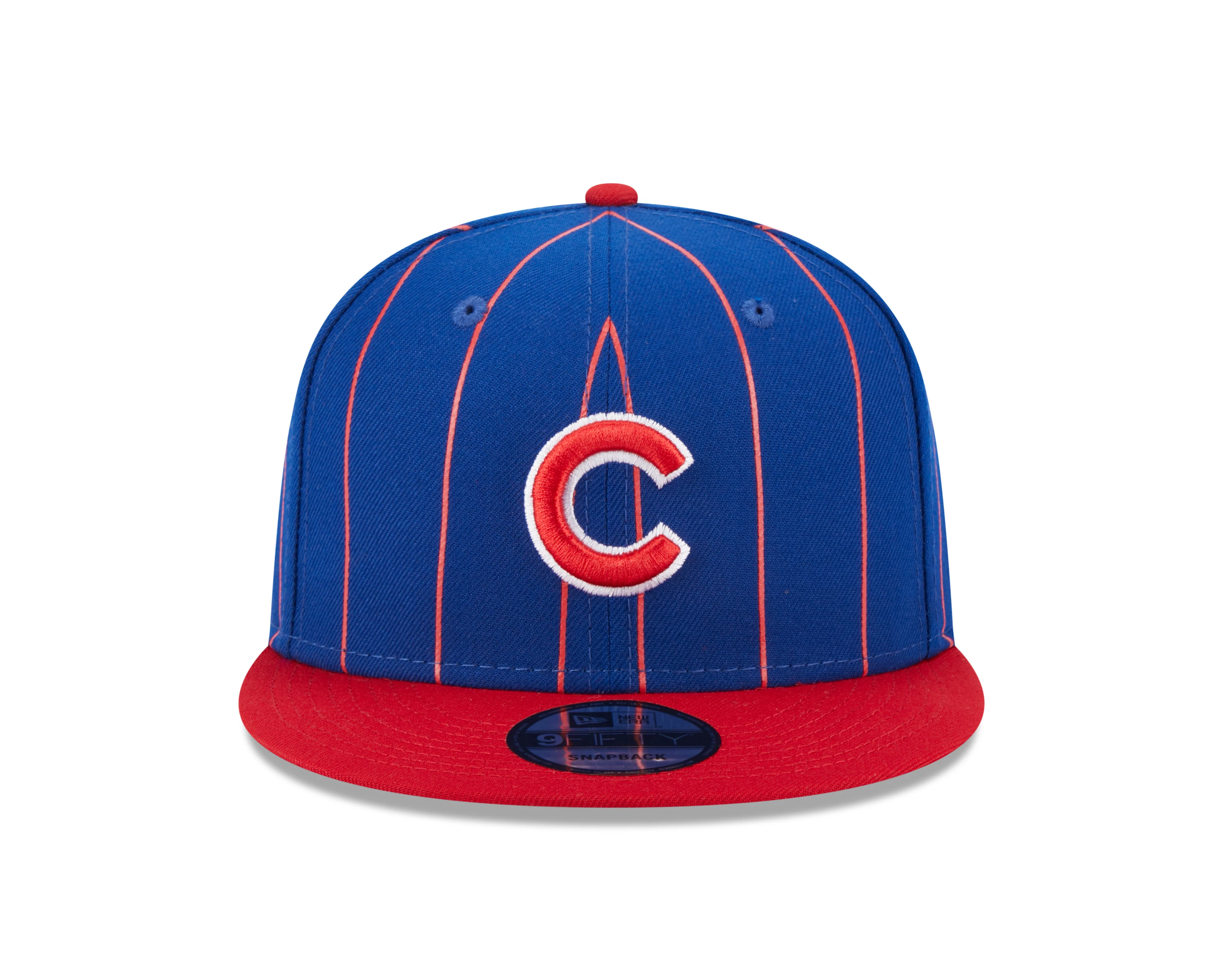 Chicago Cubs Primary Logo Royal/Red Vintage New Era 9FIFTY Snapback Hat