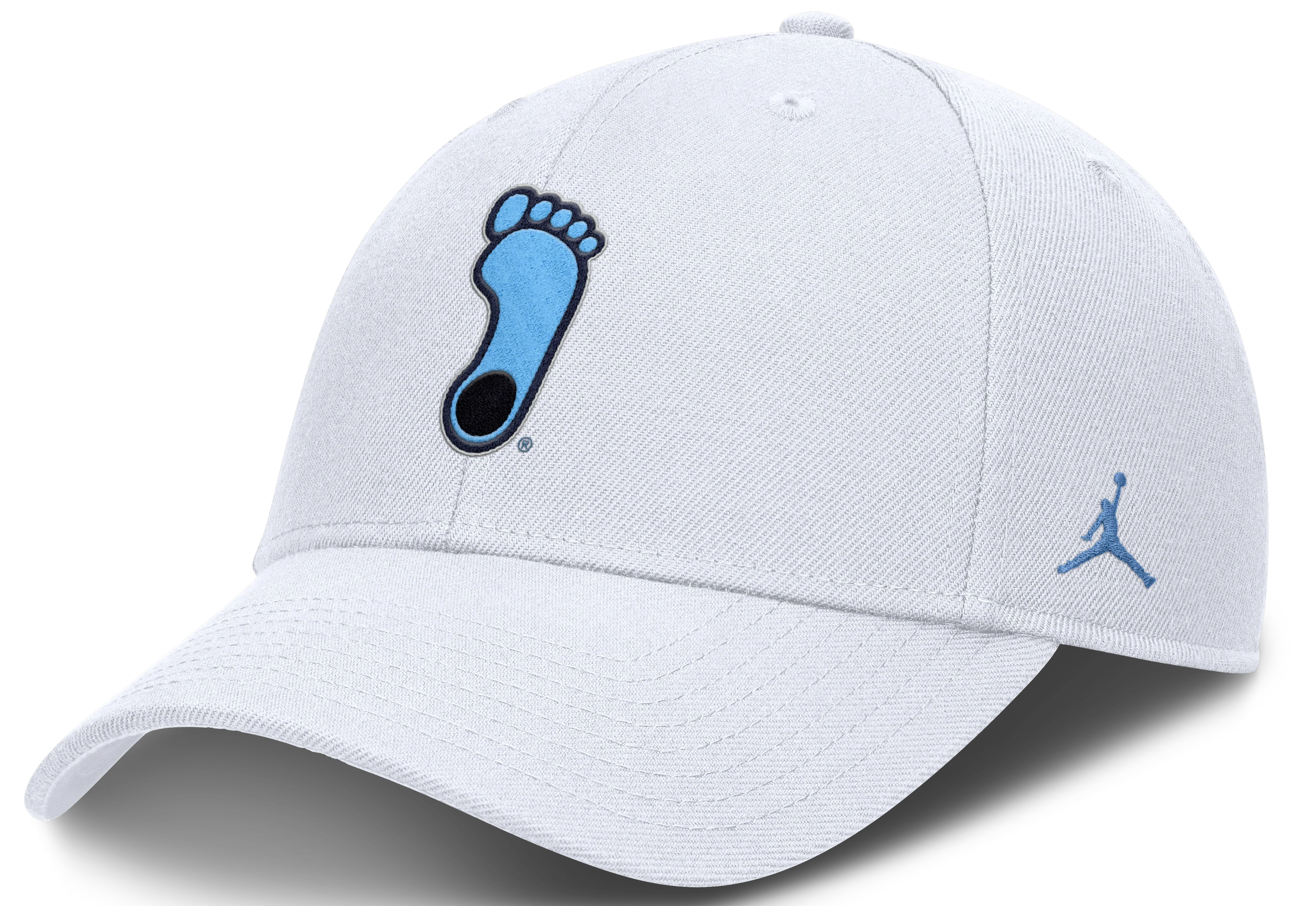 North Carolina Tar Heels Nike White Club Dri-Fit Adjustable Hat