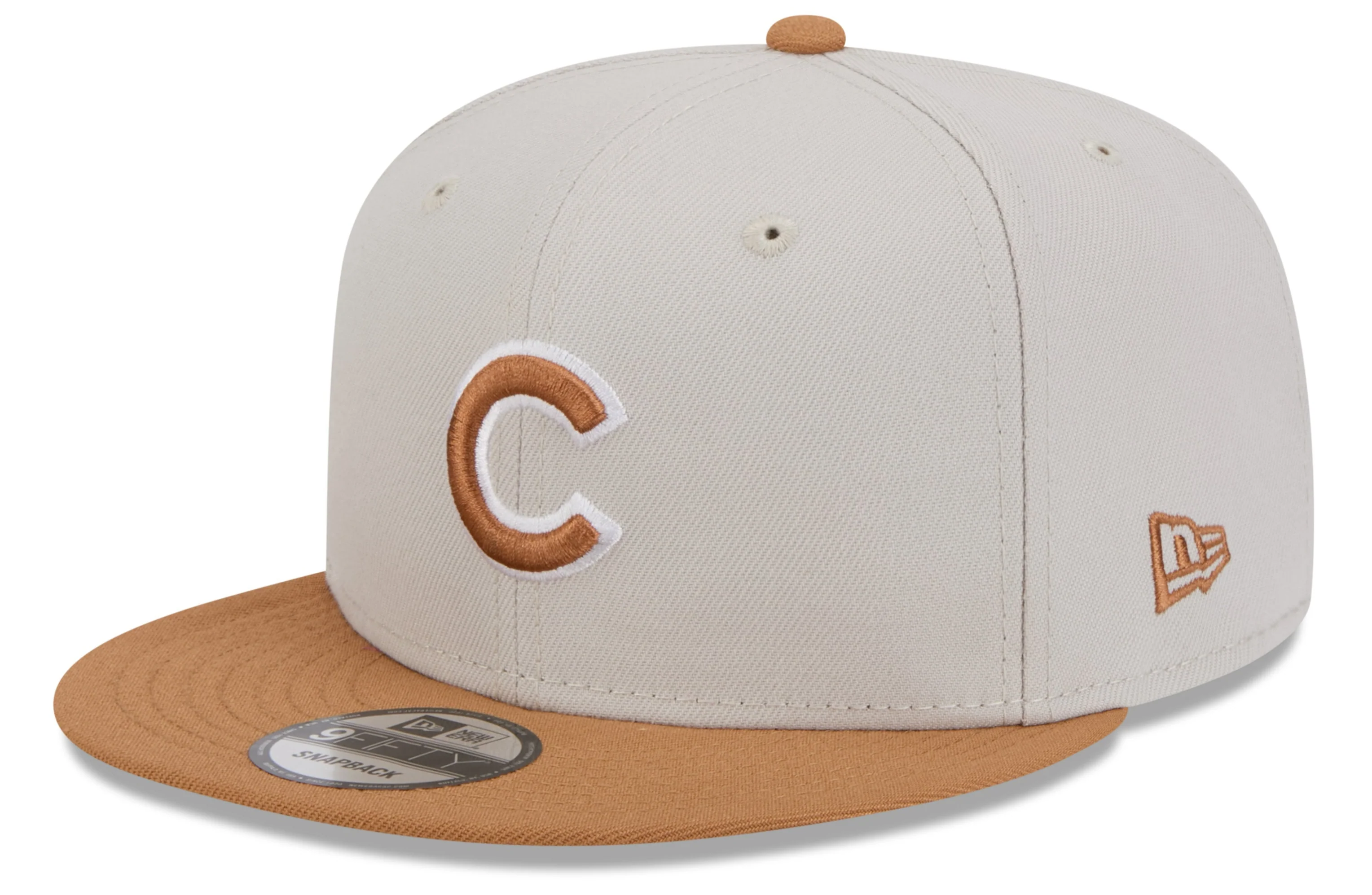 Chicago Cubs New Era Primary 2 Tone Stone/Bronze 9FIFTY Snapback Hat