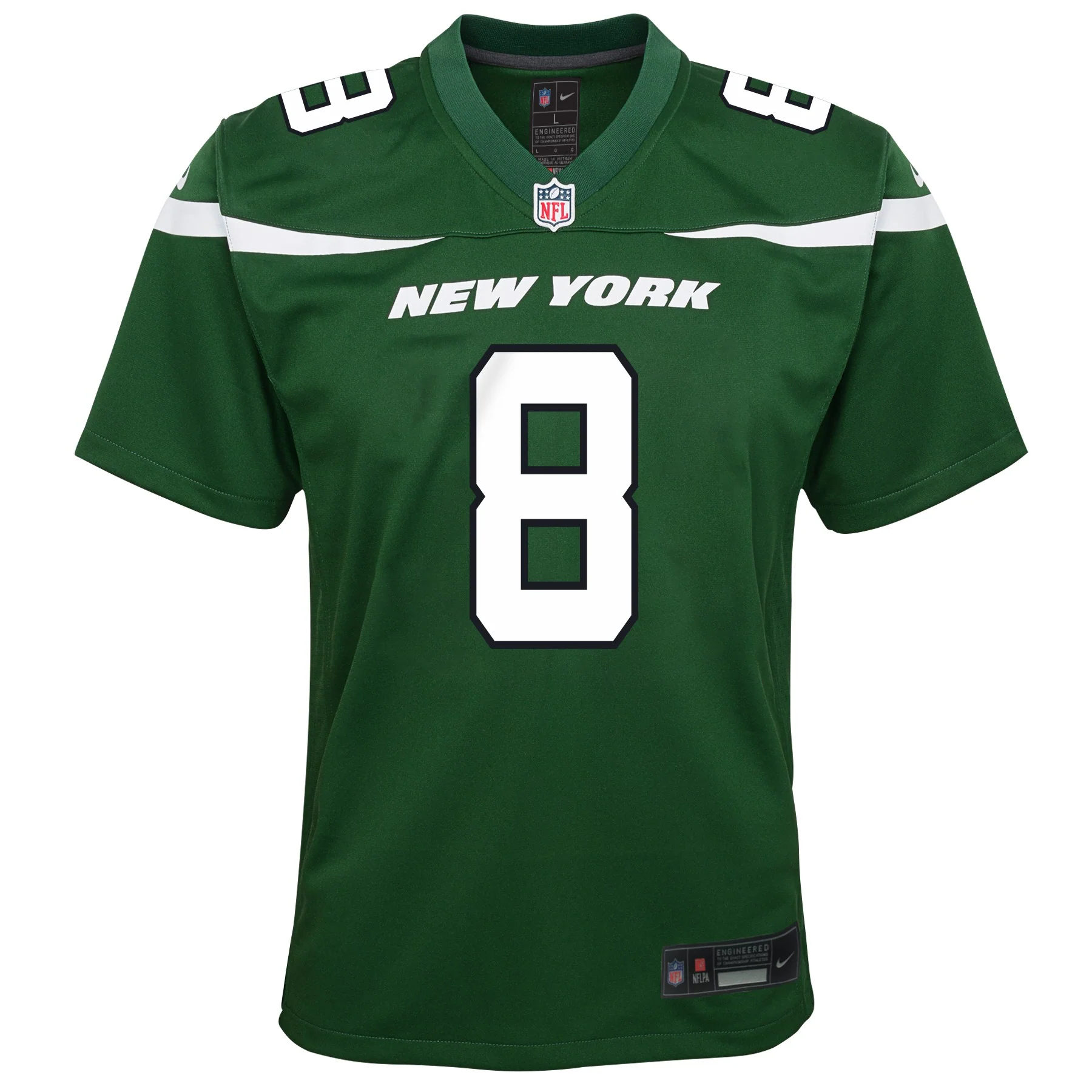 Preschool Aaron Rodgers New York Jets Nike Green Game Replica Jersey