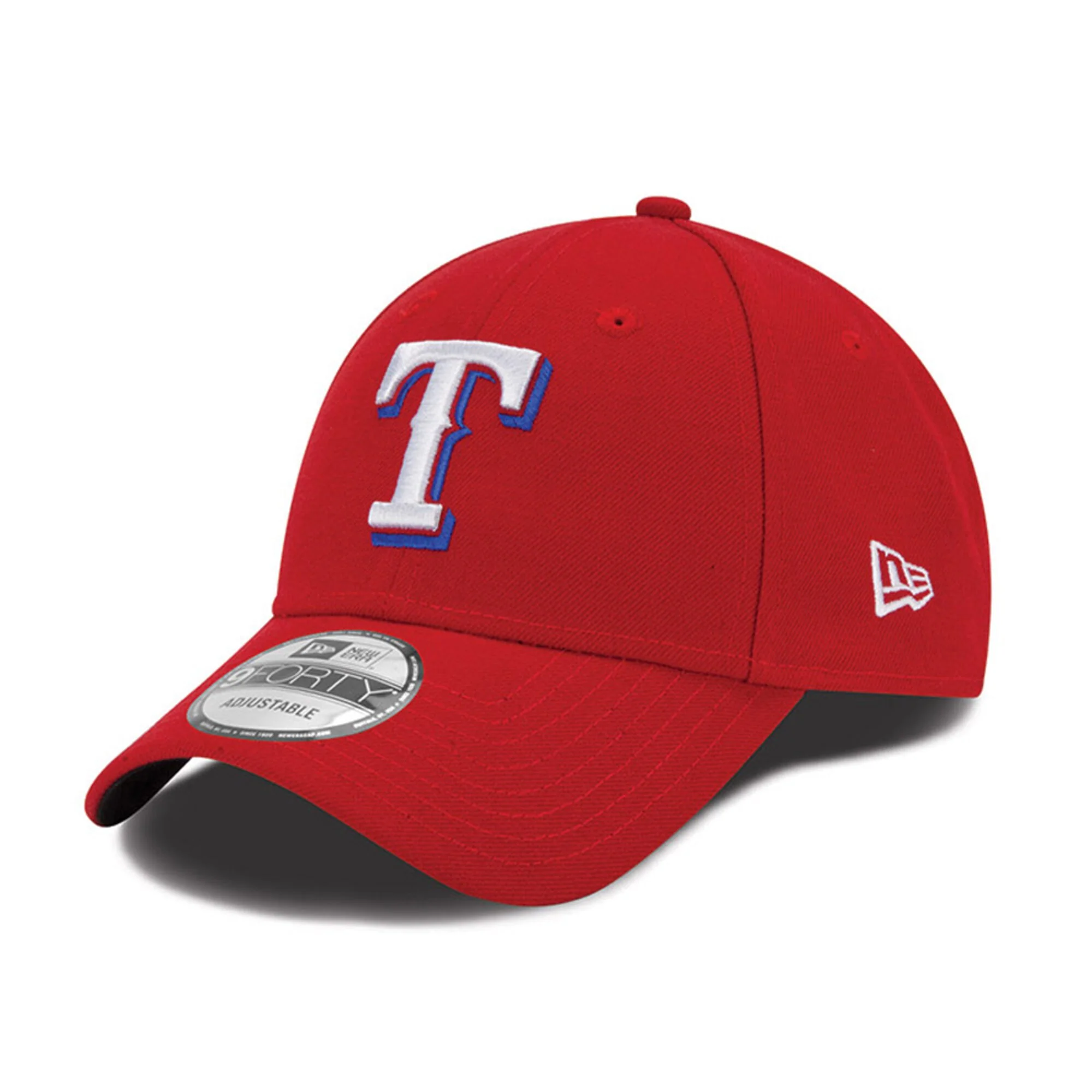 Men's Texas Rangers New Era Red League 9FORTY Adjustable Hat
