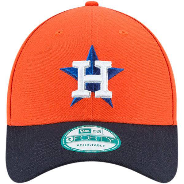 Houston Astros Men’s New Era Orange/Navy The League Alternate 9FORTY Adjustable Hat