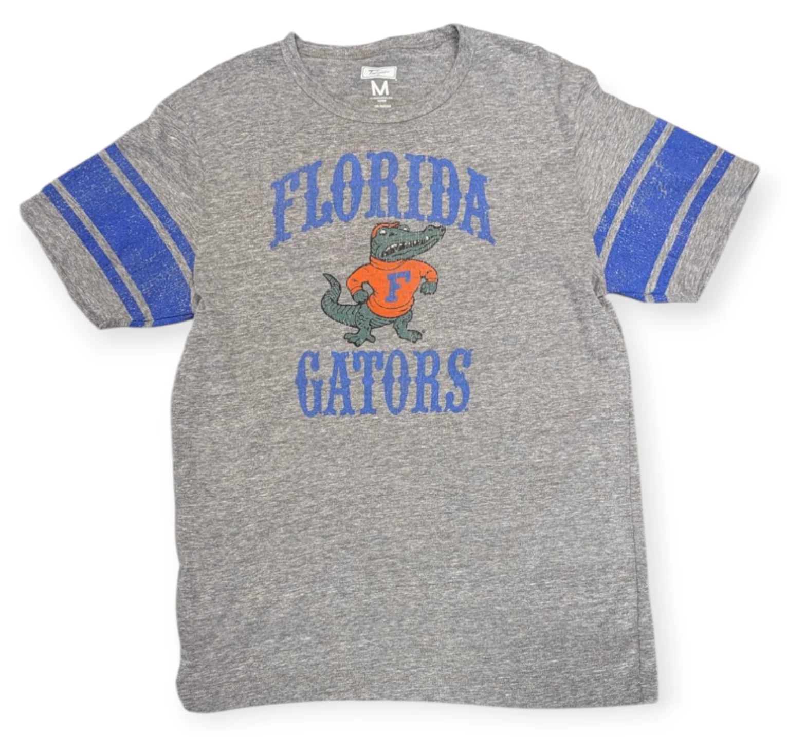 Tailgate Men's Florida Gators Homecoming Gray Tri-Blend T-Shirt