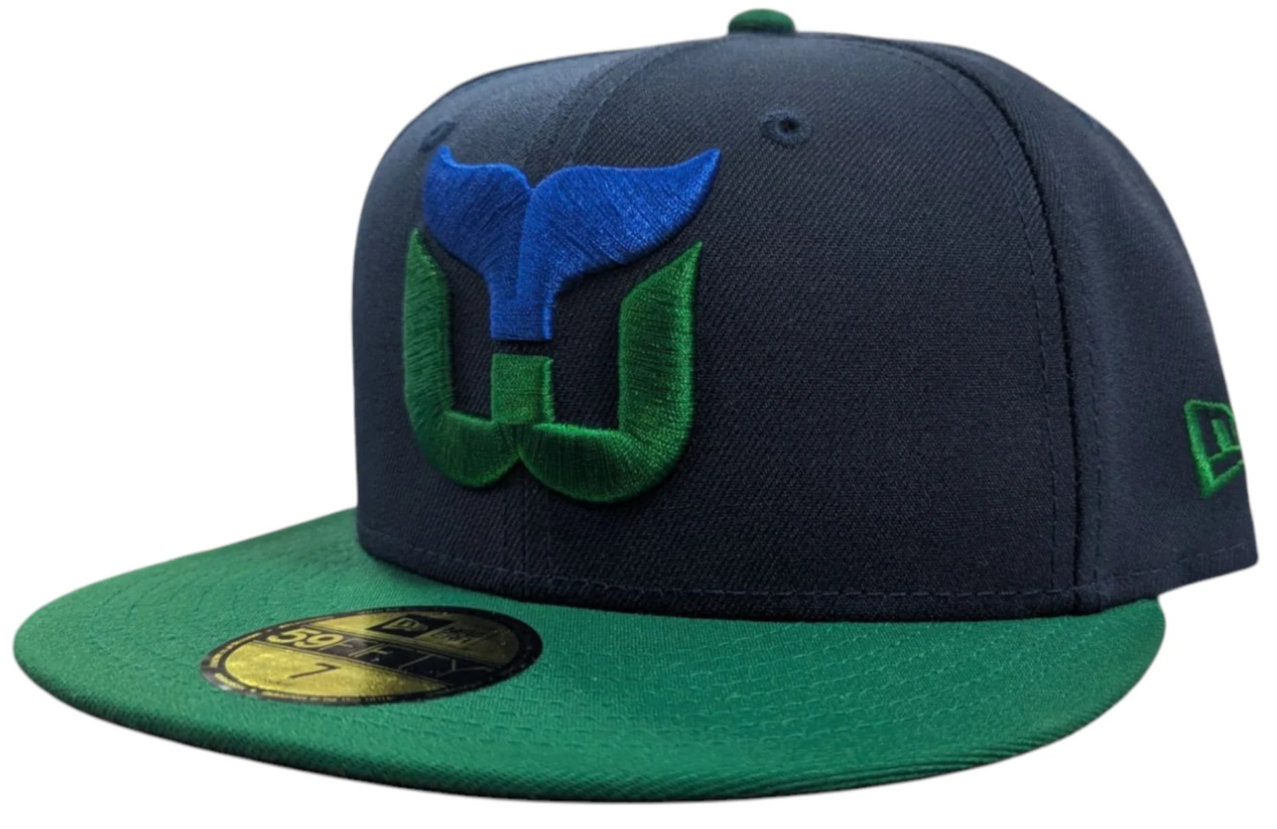 Hartford Whalers New Era Navy 59FIFTY Fitted Hat