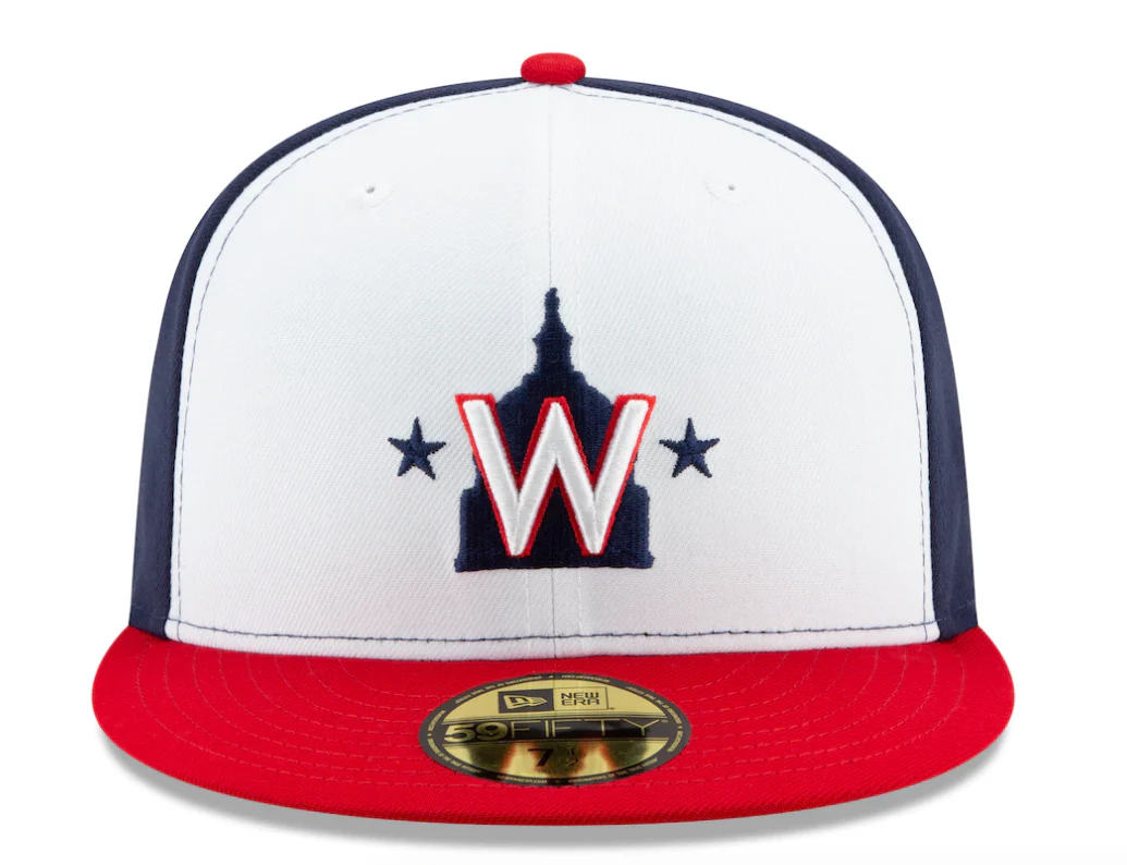 Men's Washington Nationals New Era White Alternate 2 Authentic Collection On-Field 59FIFTY Fitted Hat