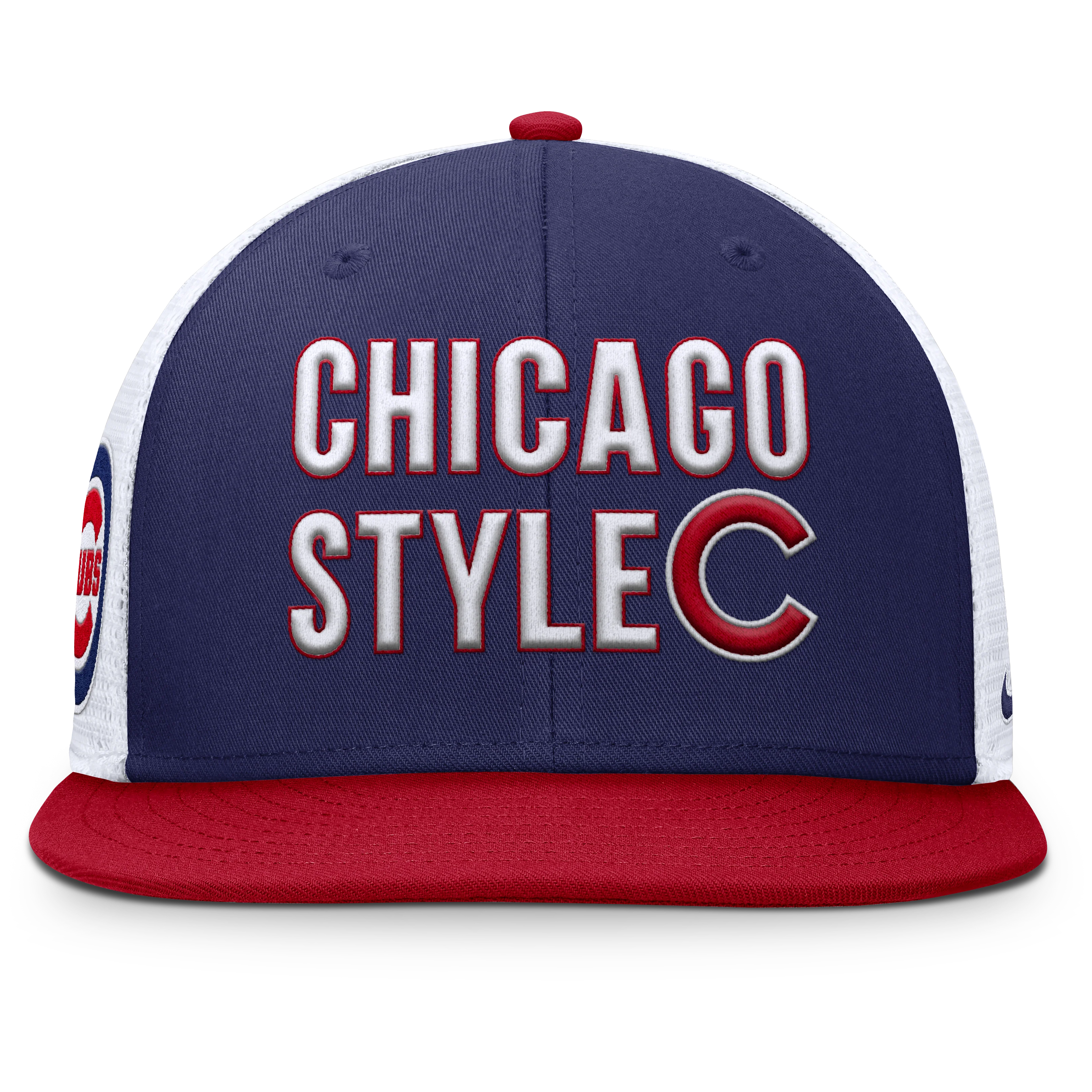 Chicago Cubs Nike Chicago Style Dri-Fit Pro Adjustable Trucker Snapback Hat