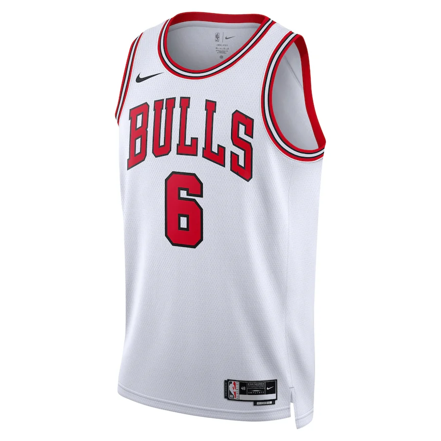 Youth Chicago Bulls Alex Caruso White Nike Swingman Icon Jersey