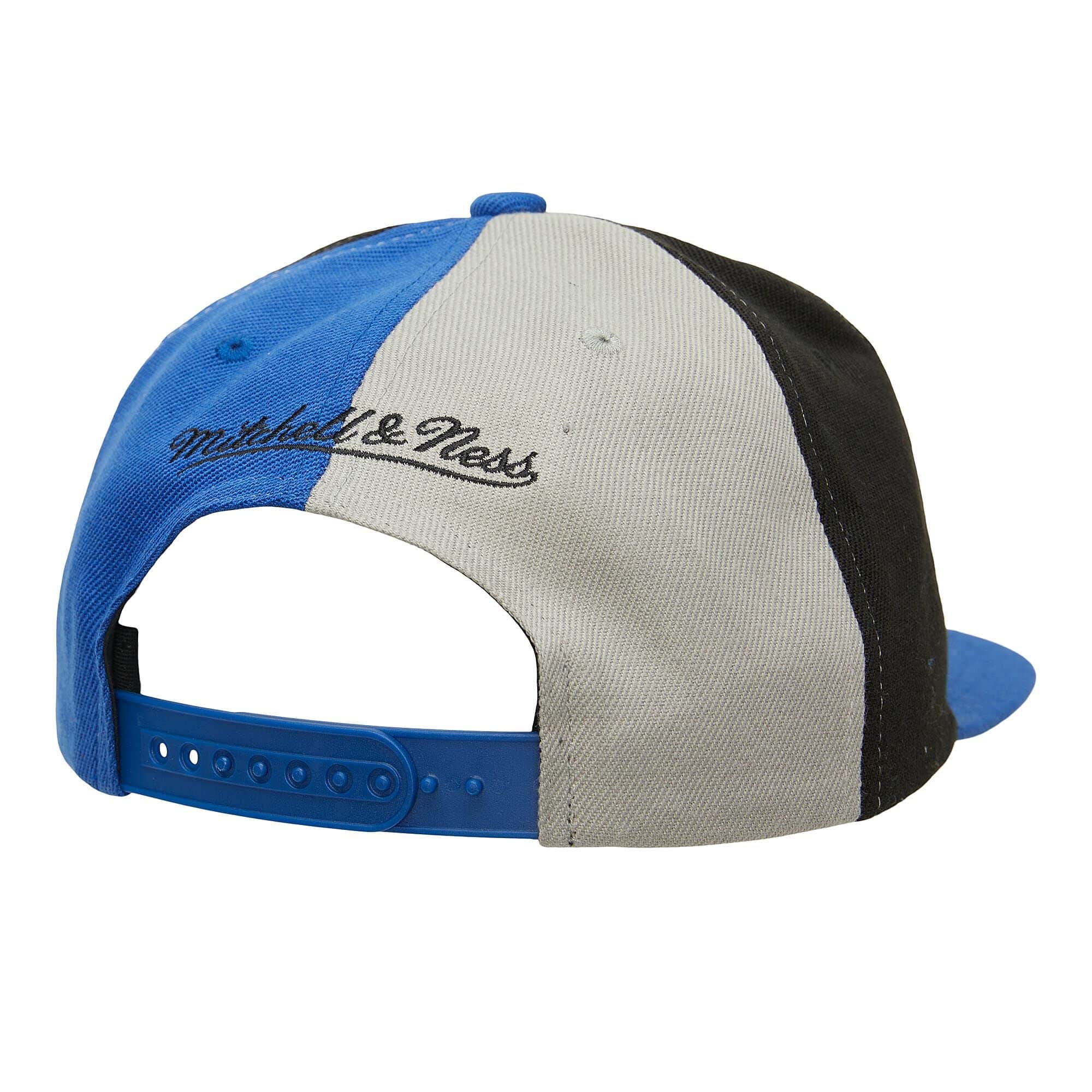 Men's Orlando Magic Hardwood Classics Mitchell & Ness NBA Team Color Pinwheel Snapback Hat