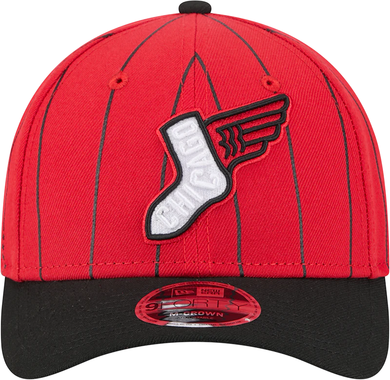 Chicago White Sox New Era 2025 City Connect 9FORTY M-Crown Adjustable Hat - Red/Black