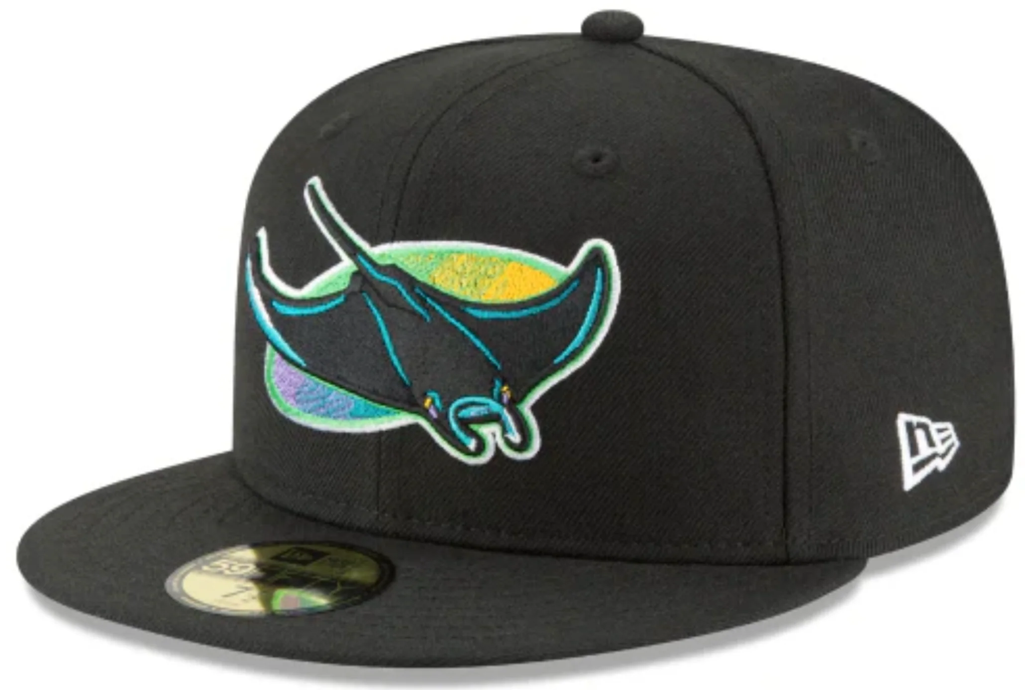 Men's Tampa Bay Devil Rays 1998 Cooperstown Collection Black 59Fifty Fitted Hat
