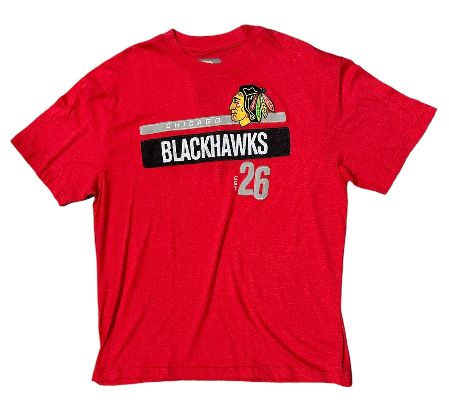 Men's Chicago Blackhawks Knowles Crew Neck Tee