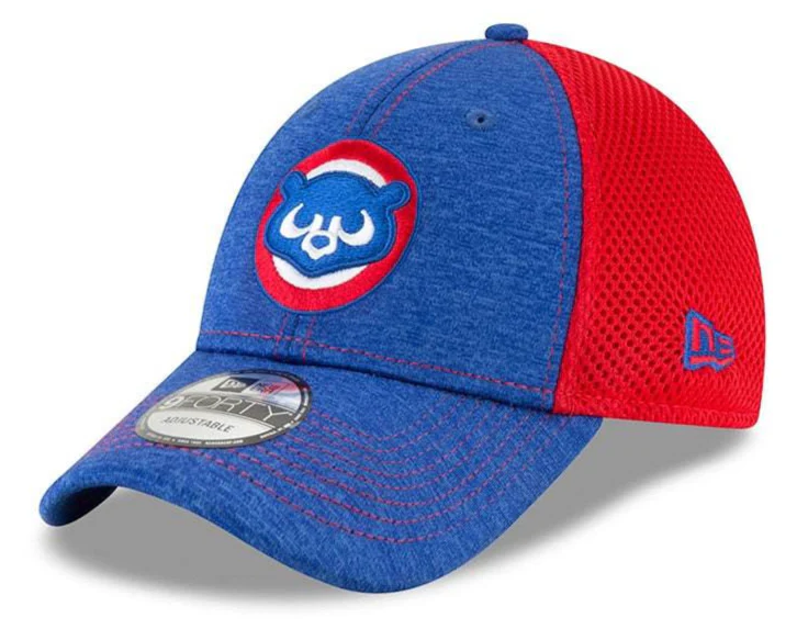 Mens Chicago Cubs 1984 Bear Logo Shadow Turn Adjustable Hat By New Era
