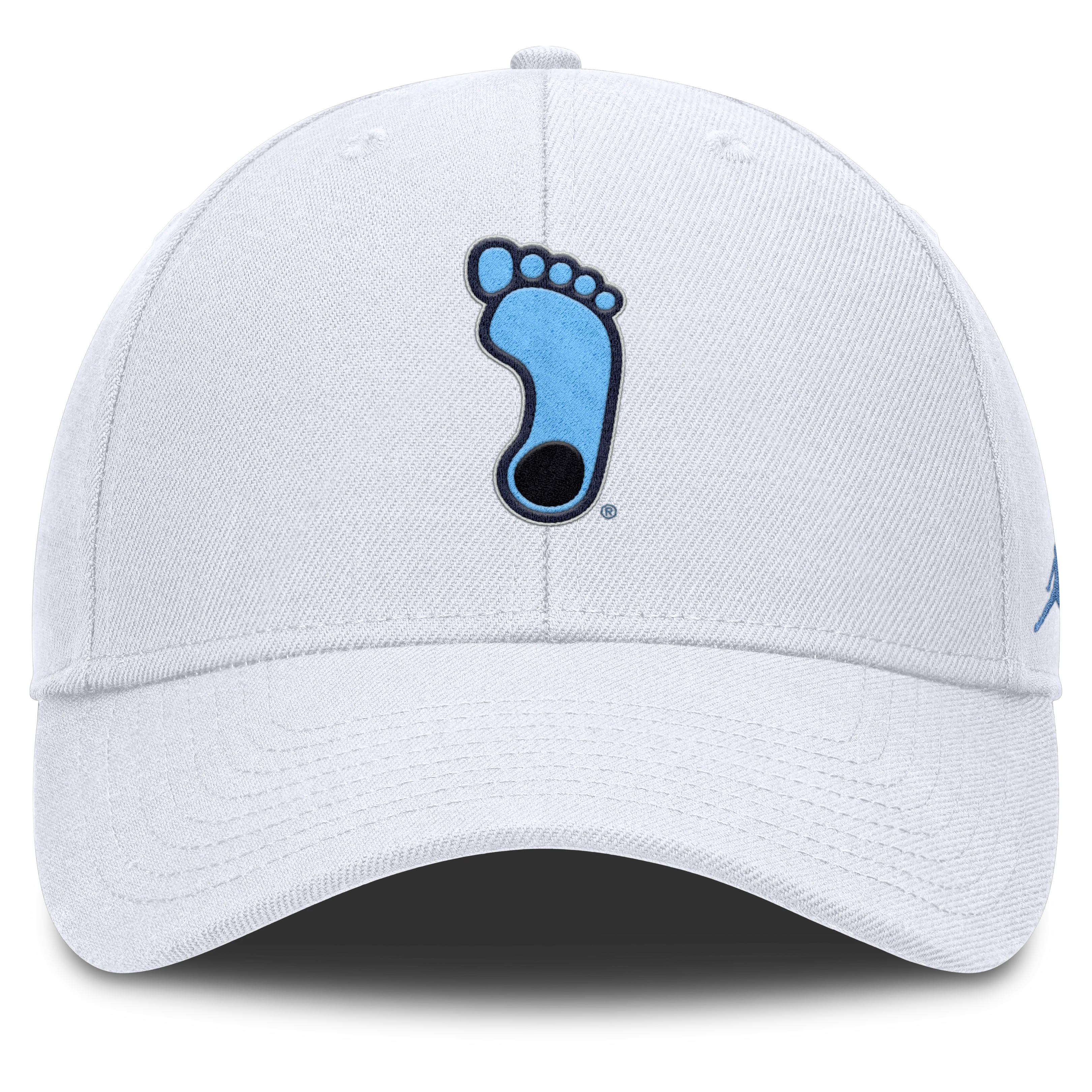 North Carolina Tar Heels Nike White Club Dri-Fit Adjustable Hat