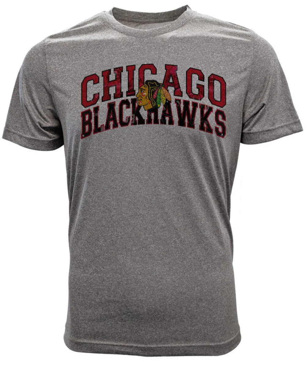Men's Chicago Blackhawks Performance Arch Tee By Level Wear