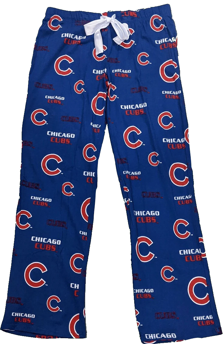 Women's Chicago Cubs AOP Knit Pant by College Concepts