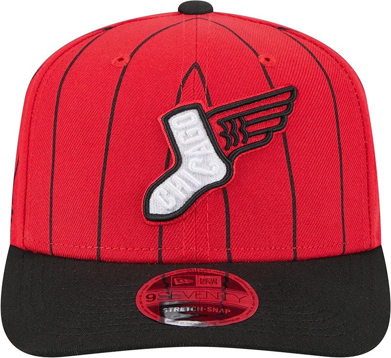 Chicago White Sox New Era 2025 City Connect 9SEVENTY Adjustable Hat - Red/Black