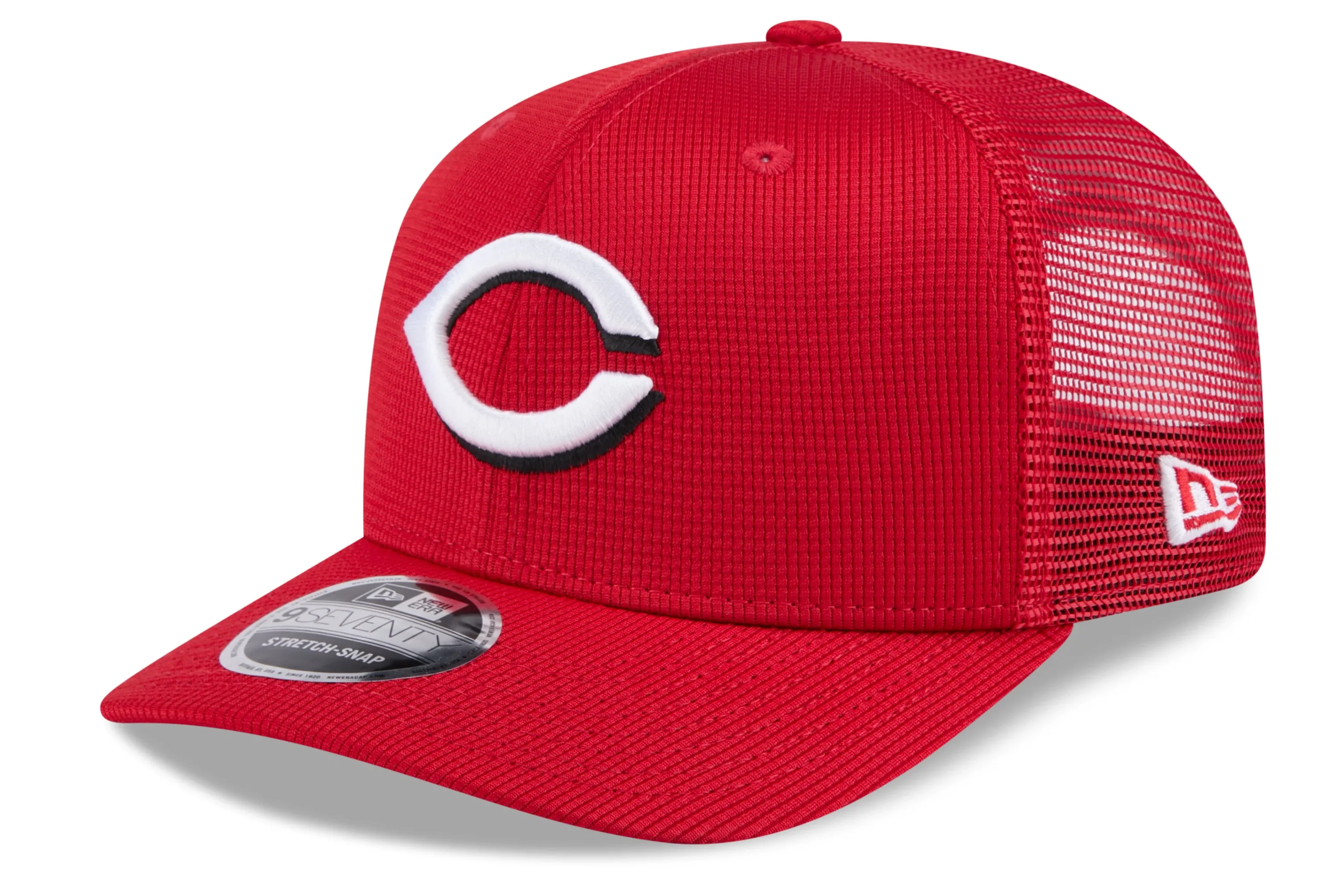 Cincinnati Reds New Era Red 2025 Spring Training 9SEVENTY Trucker Hat
