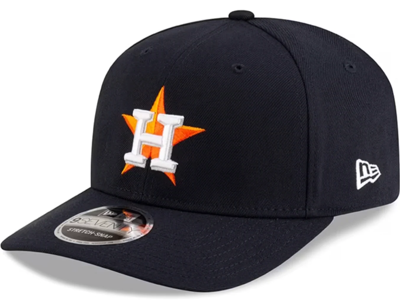 Houston Astros Navy New Era Player Replica 9SEVENTY Stretch Snap Adjustable Hat