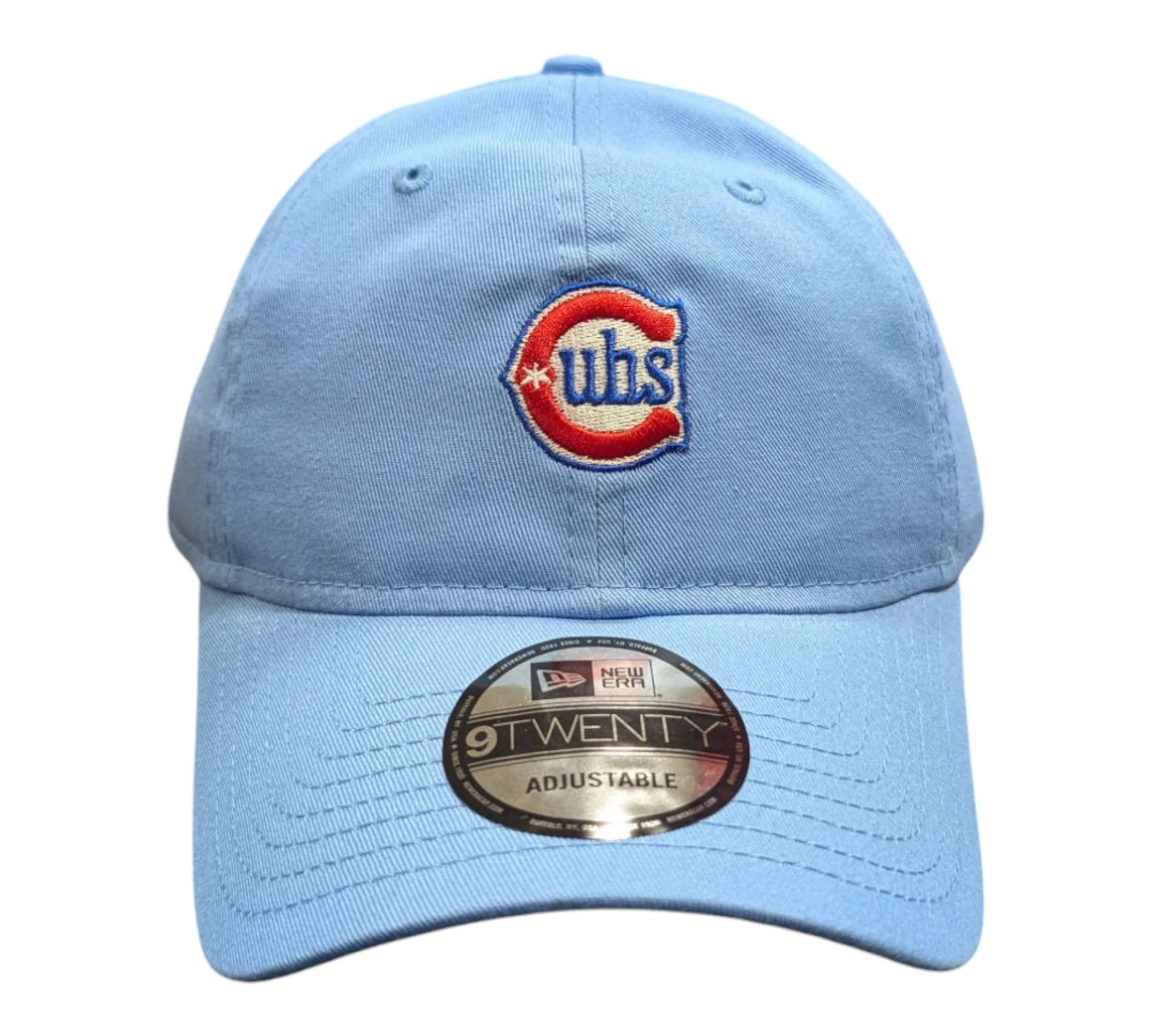 Chicago Cubs New Era Sky Blue Alternate 2 9TWENTY Adjustable Hat