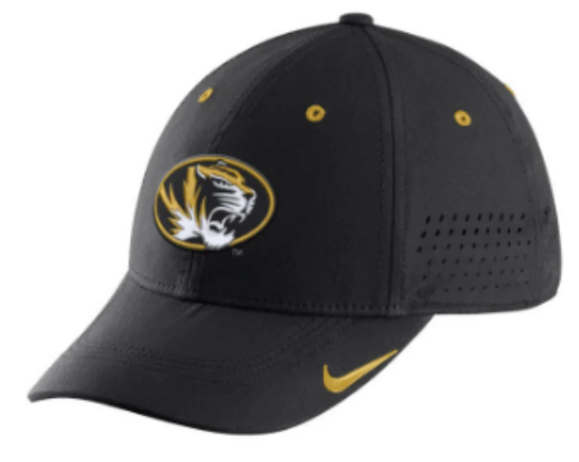 Missouri Tigers  Nike Swoosh NCAA Sideline One Size Cap