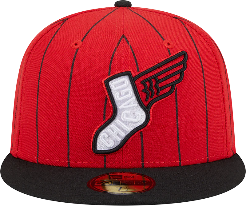 Chicago White Sox New Era 2025 City Connect 59FIFTY Fitted Hat - Red/Black