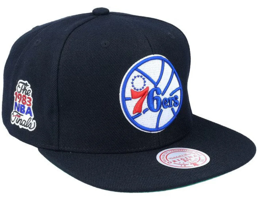 Philadelphia 76ers Mitchell & Ness Top Spot NBA 1983 Finals Snapback Hat