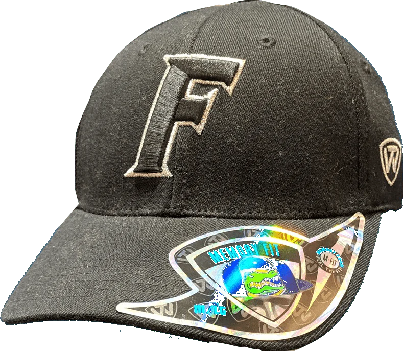 Mens NCAA Florida Gators B.A.F. Black Memory Fit Hat