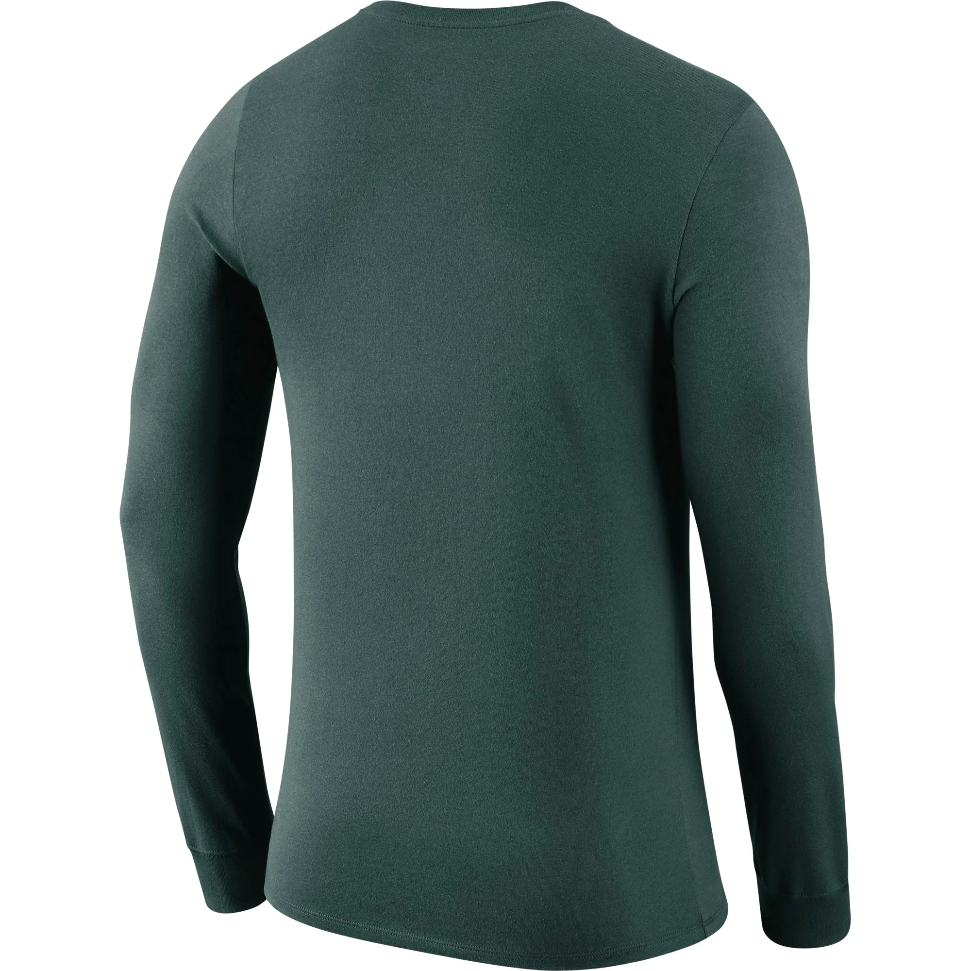 Mens Nike Michigan State Spartans Mantra Green Long Sleeve Tee