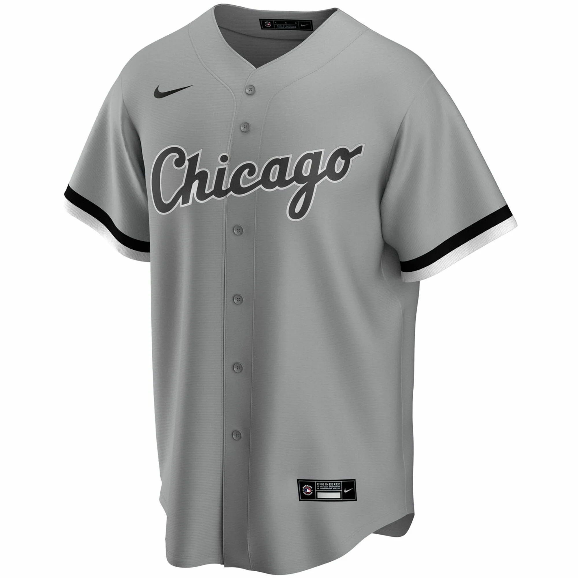 Men's Luis Robert Chicago White Sox Nike Gray Road Replica Team Jersey