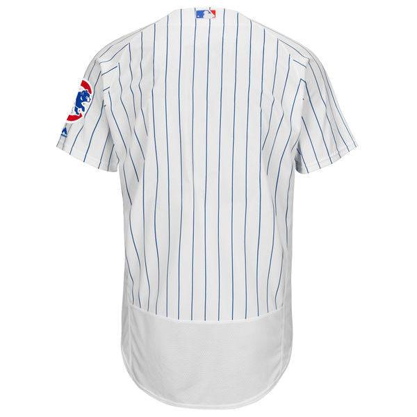 Men's Chicago Cubs Majestic HOME White Flexbase Authentic Collection Team Jersey
