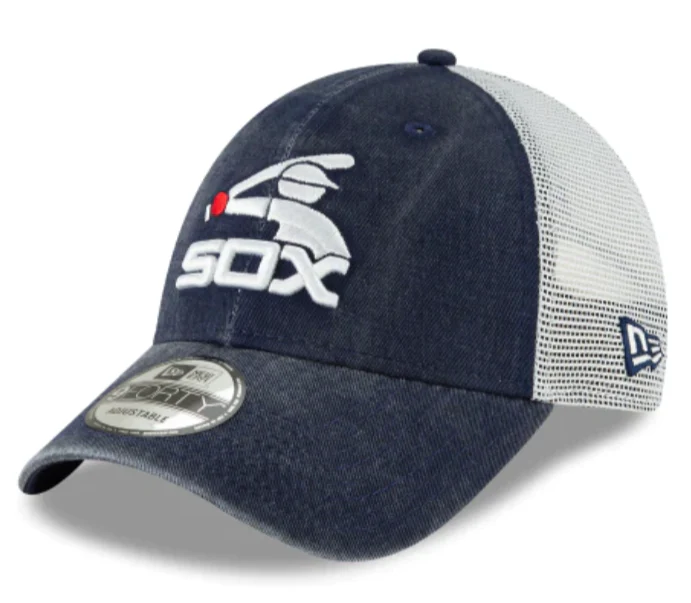 Chicago White Sox Cooperstown Collection Batterman New Era Trucker 9FORTY Adjustable Snapback Hat