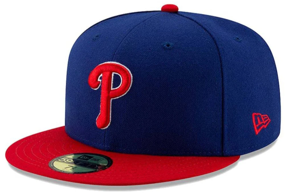 Mens New Era MLB Philadelphia Phillies Authentic On Field Alternate 59FIFTY Hat