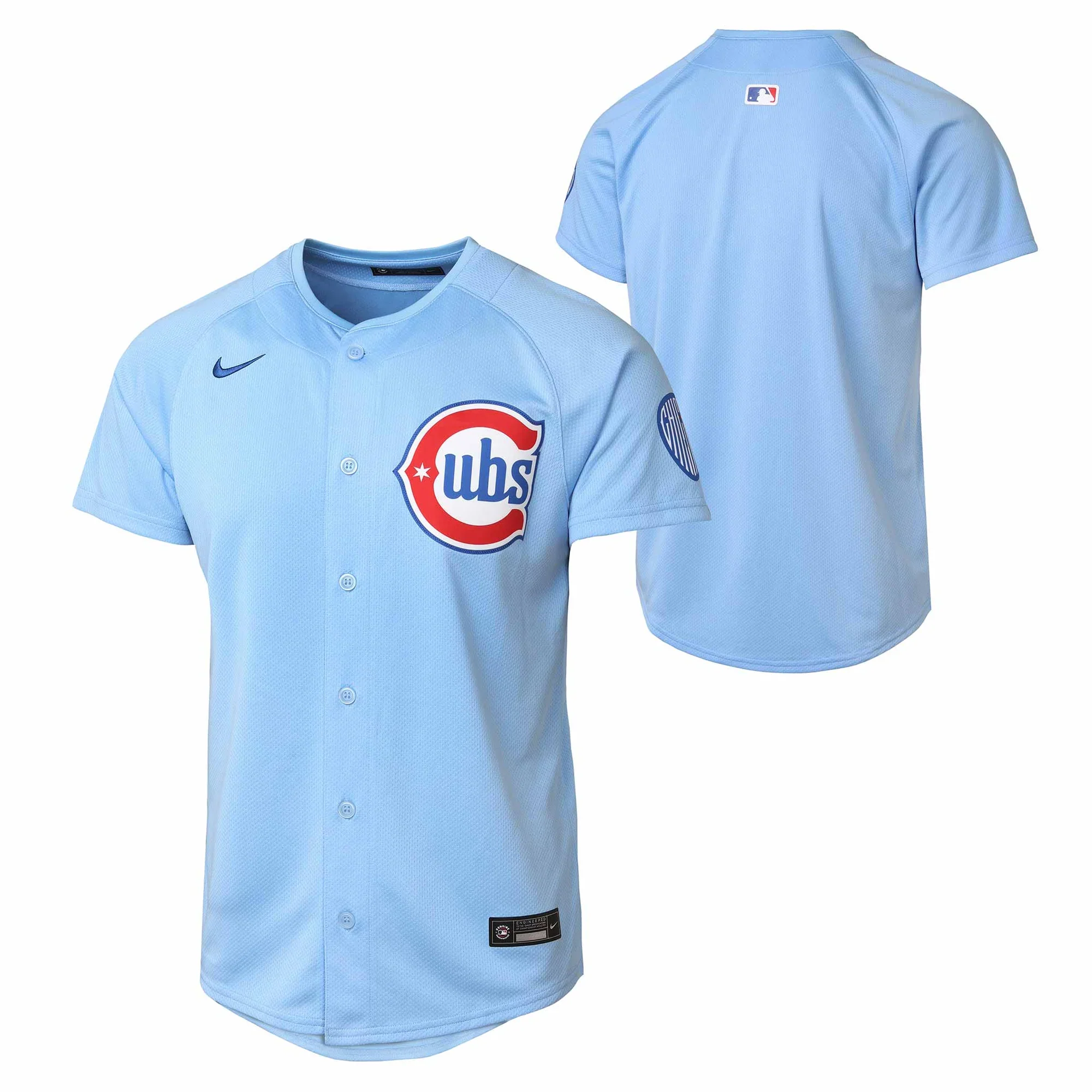 Kids Chicago Cubs Child Baby Blue Blues Alternate 2 Nike Limited Replica Jersey