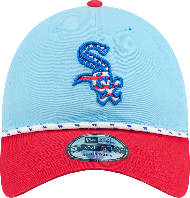 Chicago White Sox New Era 2025 Independence Day Blue 9TWENTY Adjustable Hat