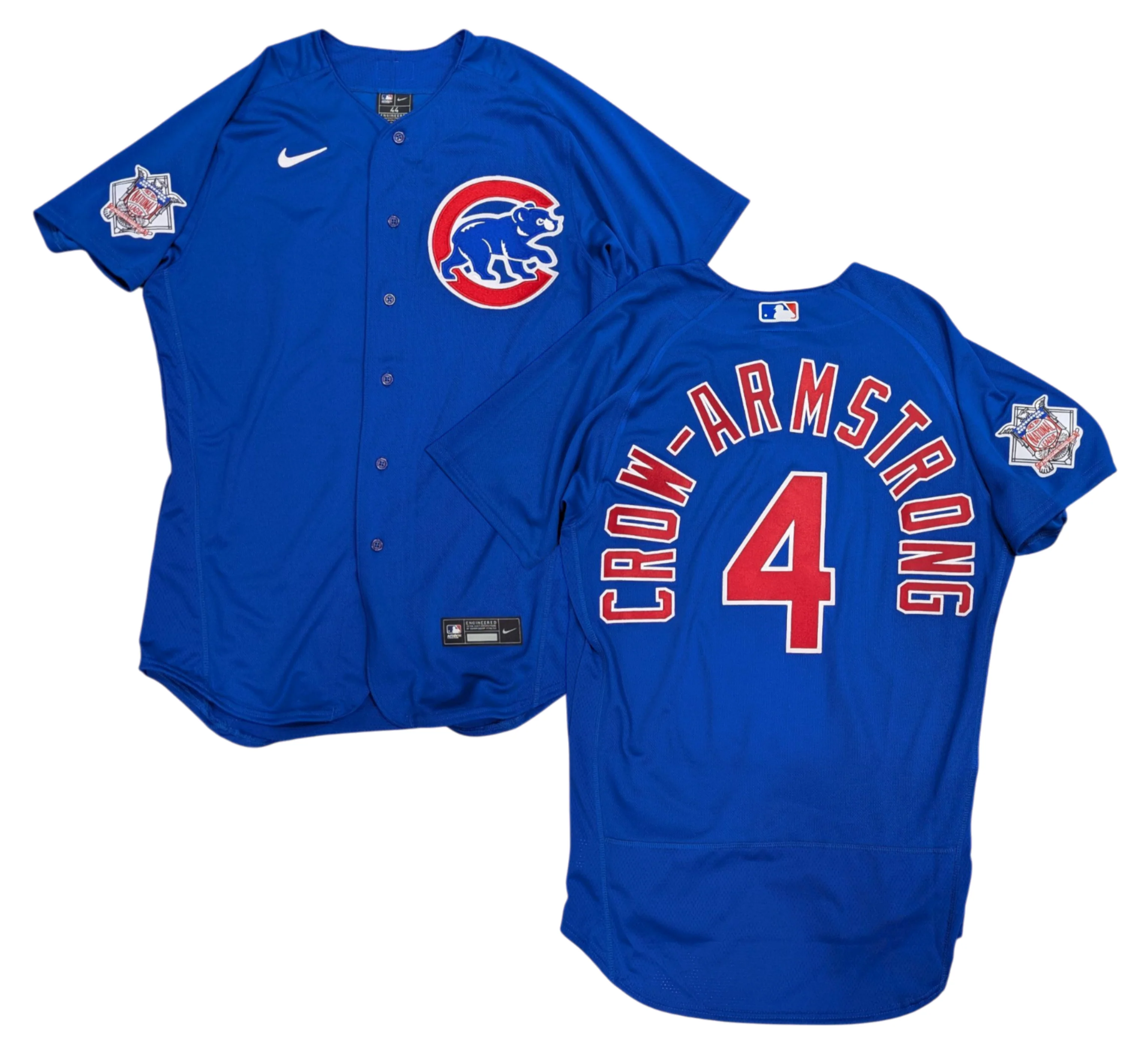 Men's Chicago Cubs Pete Crow-Armstrong Nike Alternate Royal Blue Authentic Player Jersey