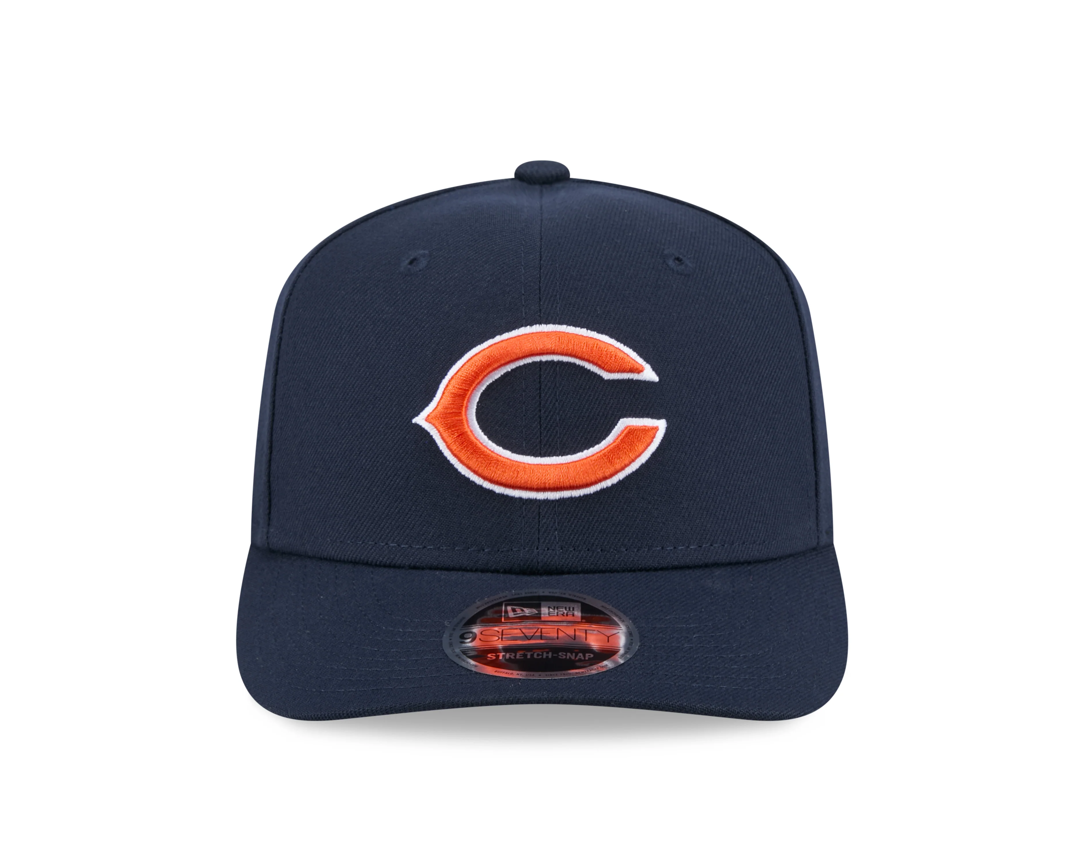 Chicago Bears New Era 9SEVENTY Navy Secondary Logo Adjustable Cap