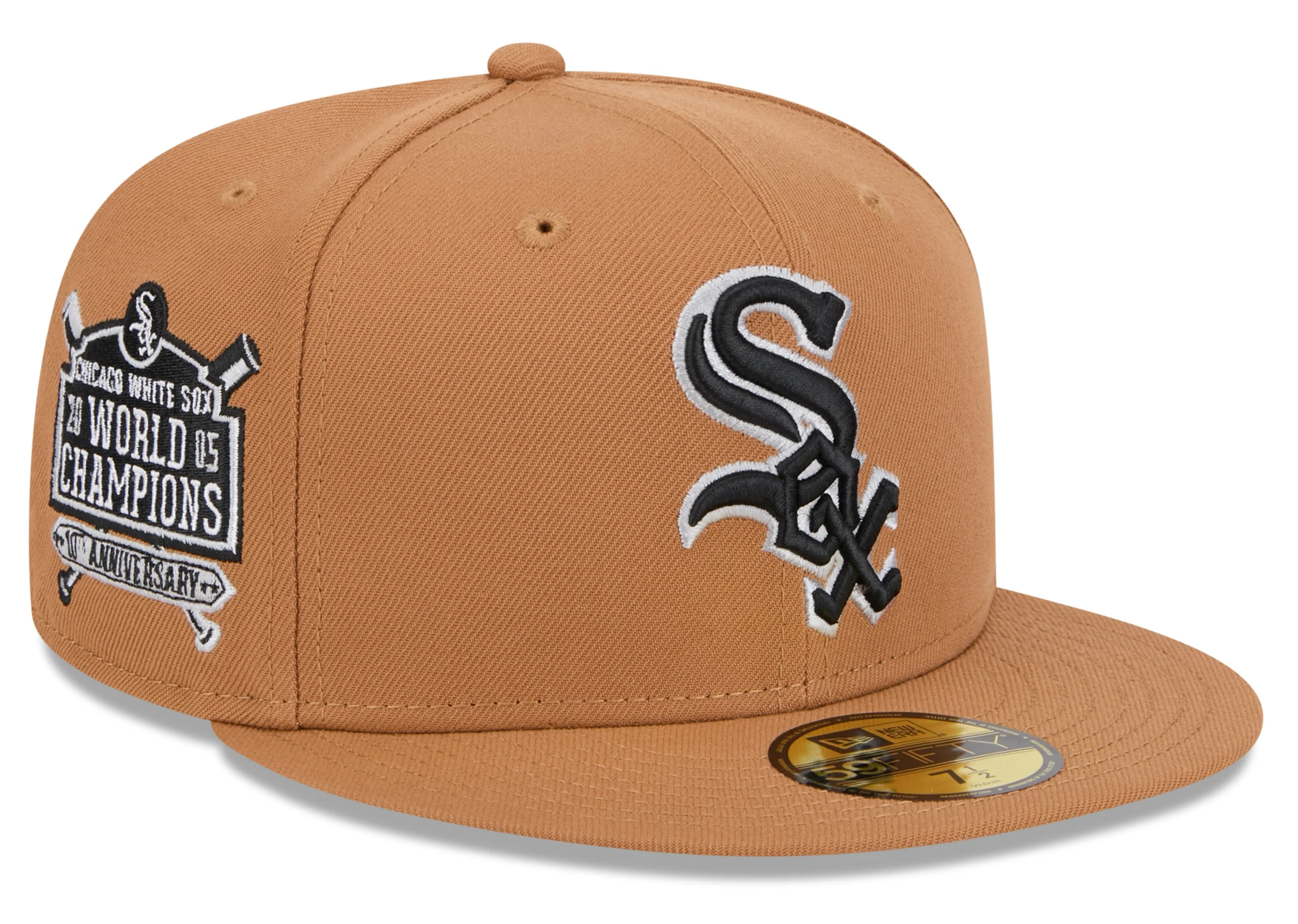 Chicago White Sox Bronze 2005 Champions Anniversary 59FIFTY Fitted Hat