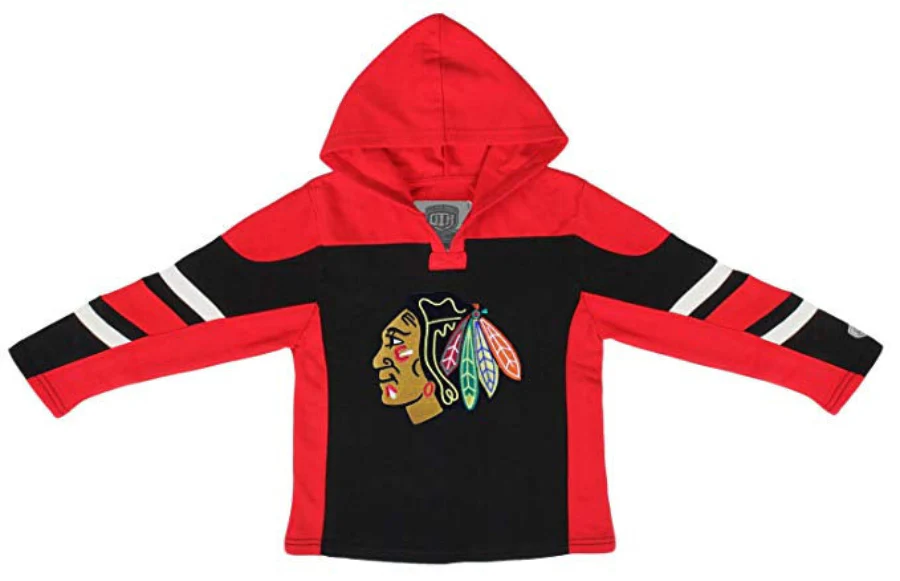 Youth Chicago Blackhawks Drift Fleece Pullover Hoody
