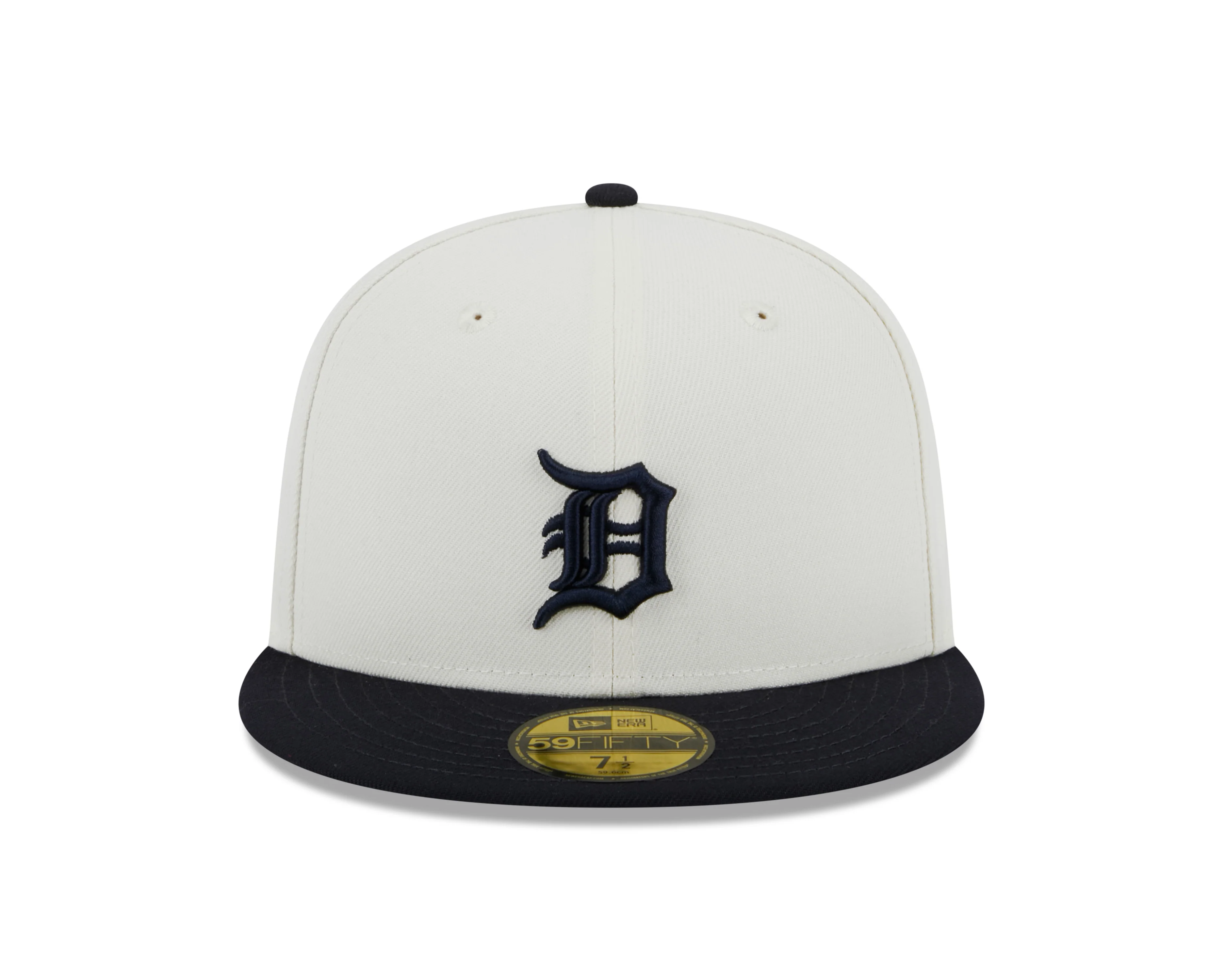 Detroit Tigers 1984 World Series Cream/Navy New Era Retro 59FIFTY Fitted Hat