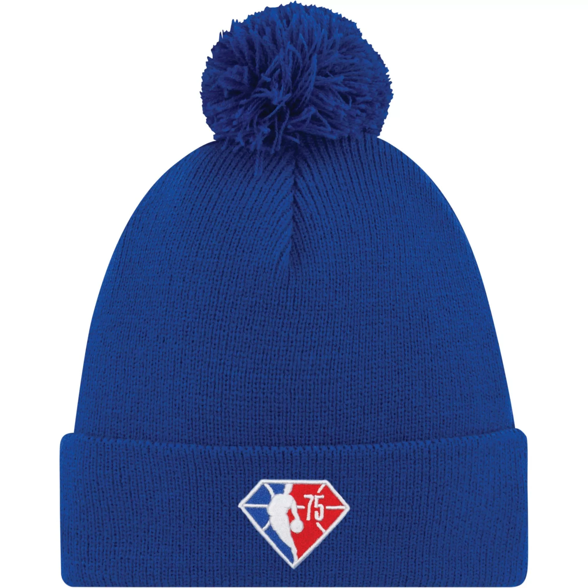 Detroit Pistons '21 NBA City Edition New Era Royal Alternate Cuffed Knit Hat