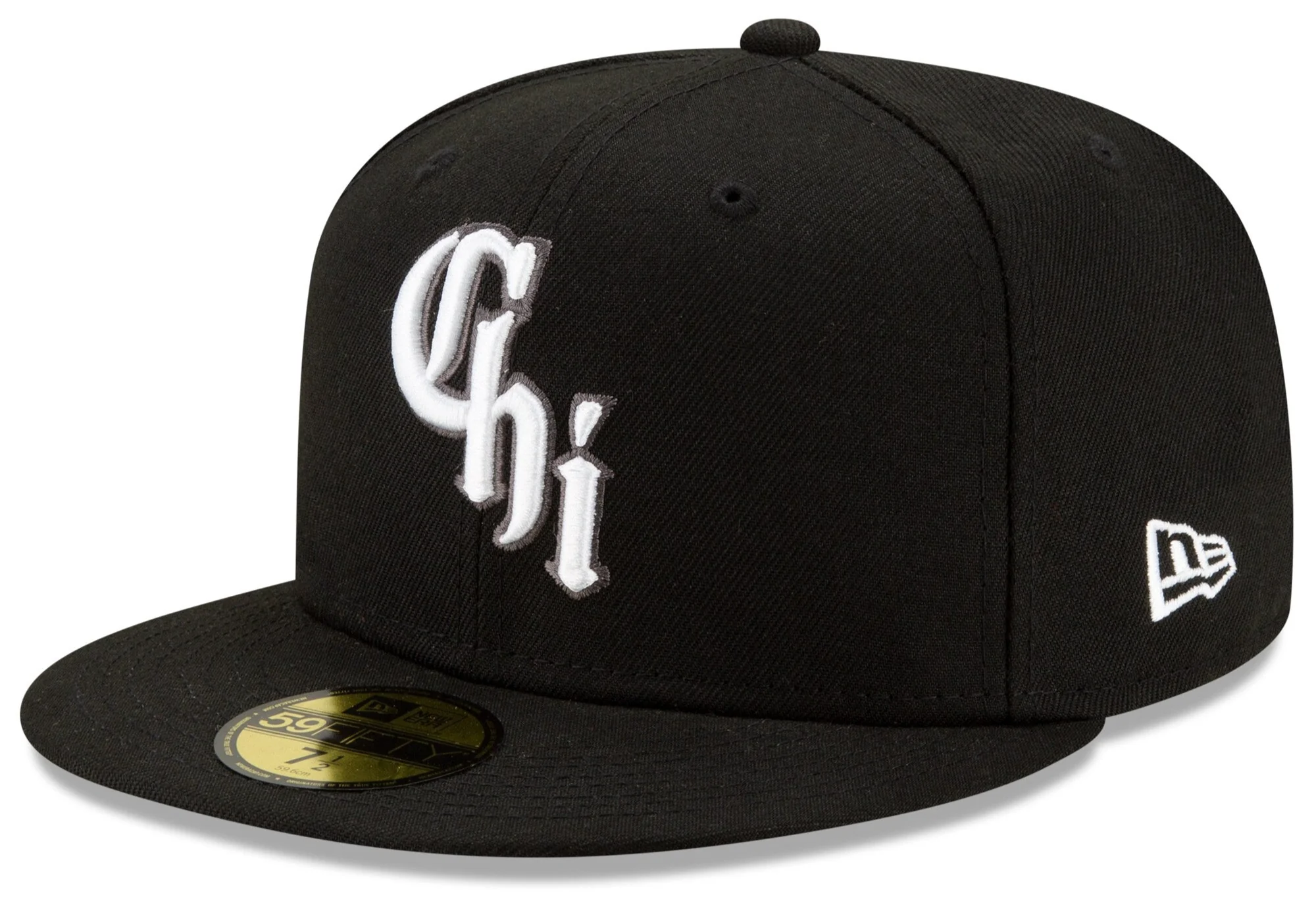 Chicago White Sox New Era Black City Connect On Field 59FIFTY Fitted Hat