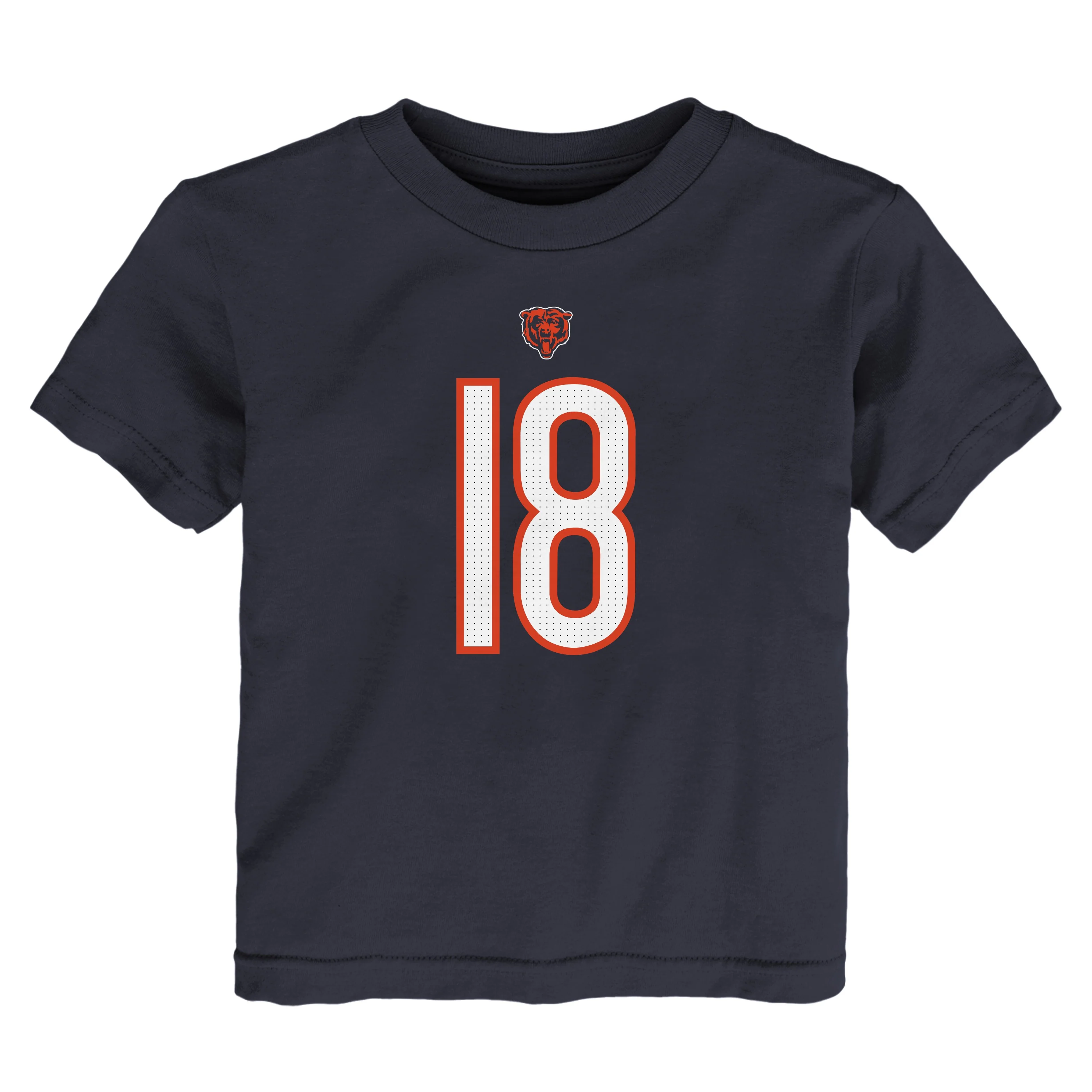 Kids Caleb Williams Chicago Bears Nike Navy Child FUSE Name & Number T-Shirt