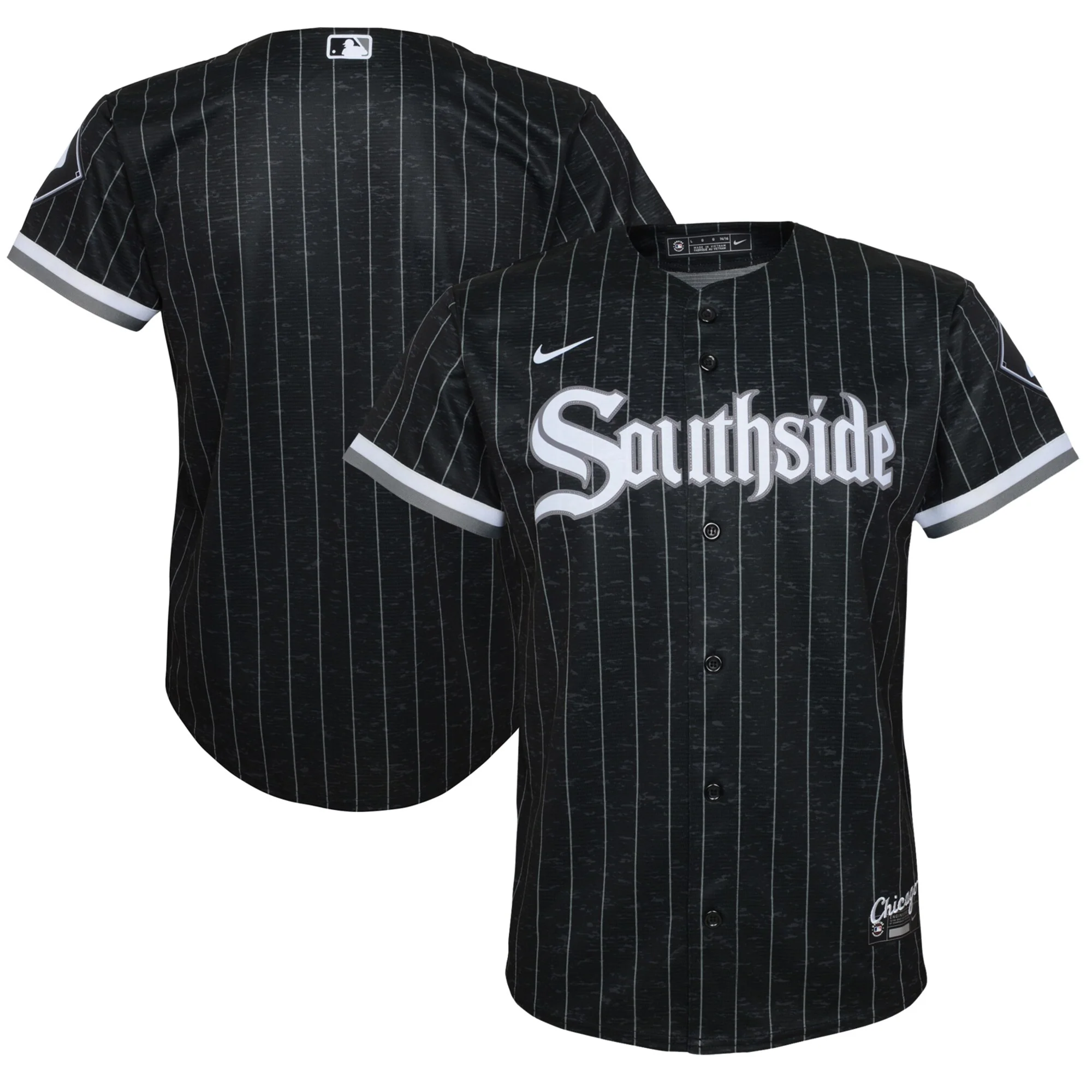 Toddler Chicago White Sox Nike Black City Connect Replica Jersey