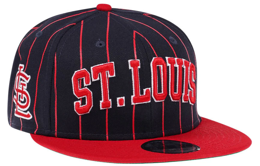 St. Louis Cardinals Navy/Red City Arch New Era 9FIFTY Snapback Hat