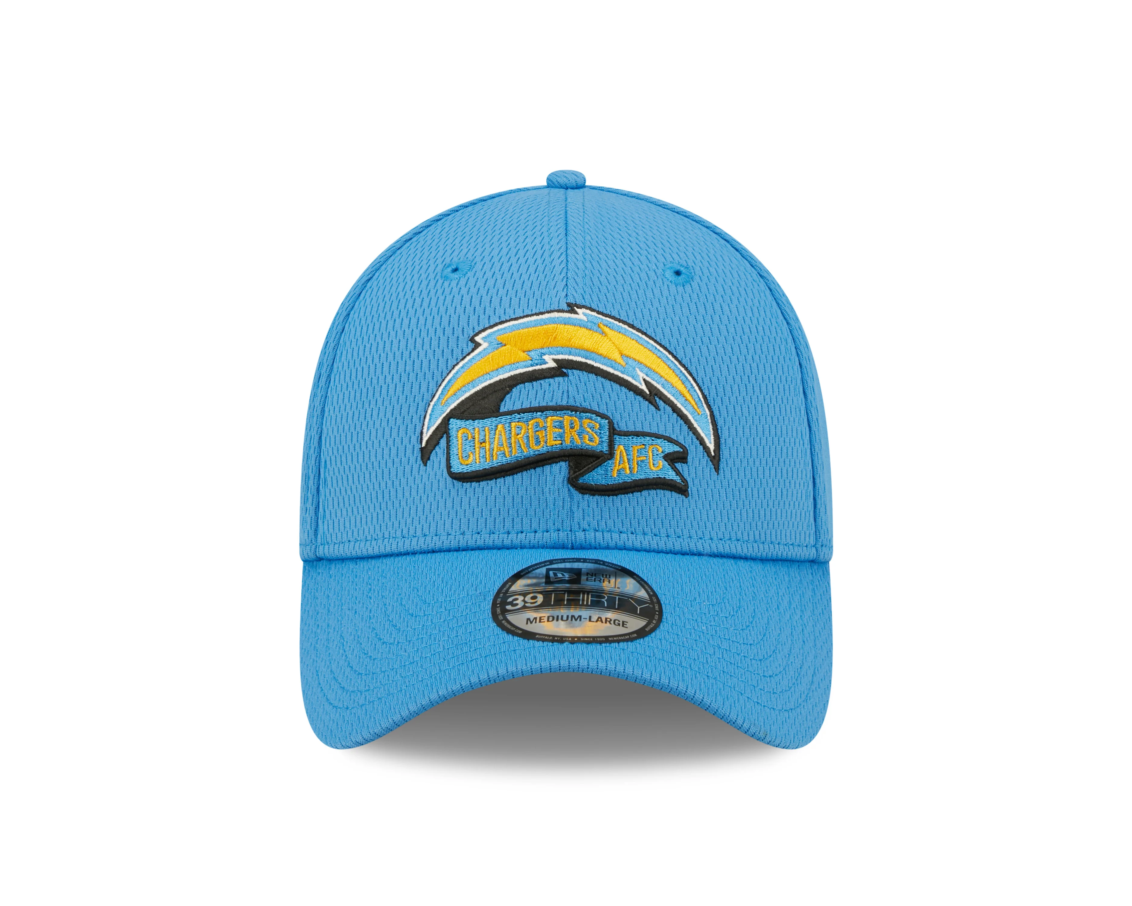 Men's Los Angeles Chargers New Era Blue 2022 Sideline Coaches 39THIRTY Flex Hat