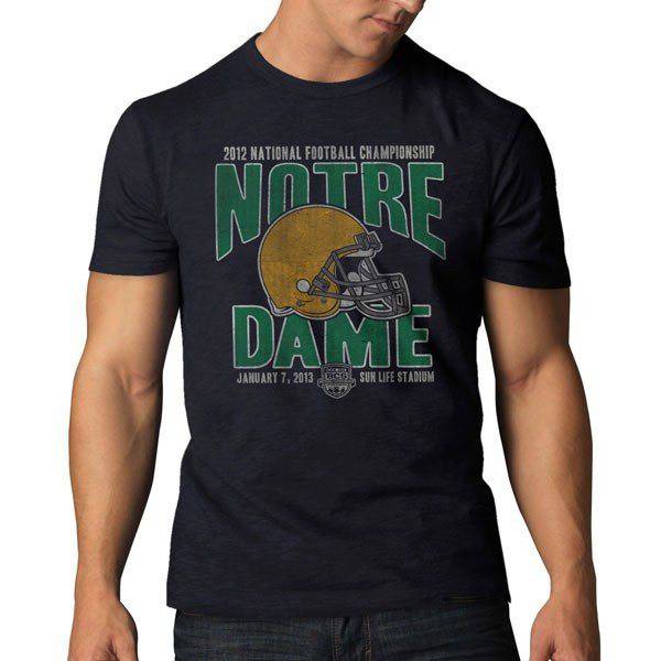 Notre Dame Fighting Irish 47 Brand 2013 BCS National Championship Game Scrum T-Shirt