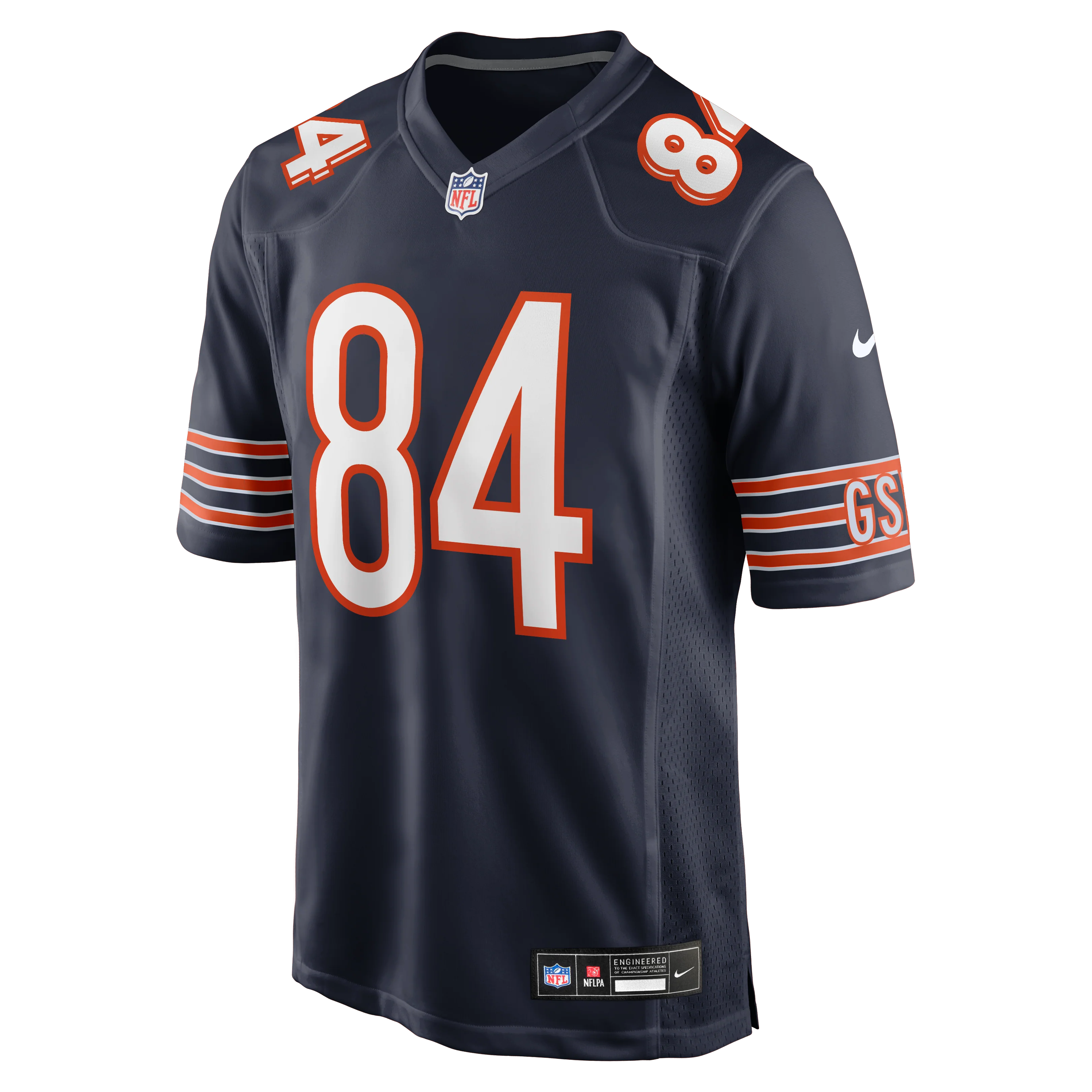 Men's Chicago Bears Colston Loveland Nike Navy Team Color Game Jersey